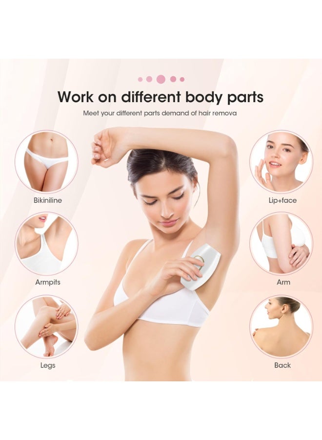 IpI Generic Laser Hair Removal Device for Women,Painless Permanent Full Body