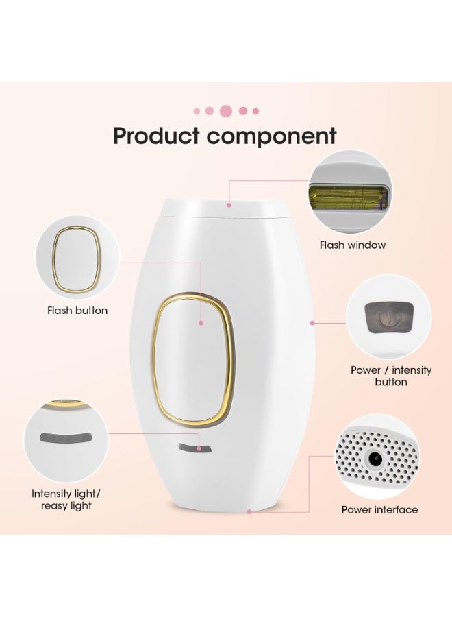IpI Generic Laser Hair Removal Device for Women,Painless Permanent Full Body