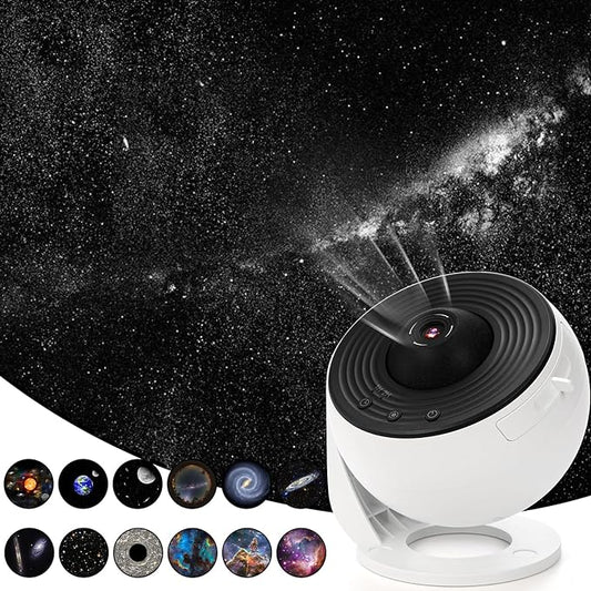 Starry Sky Planetarium Night Light – 360° Room Projection
