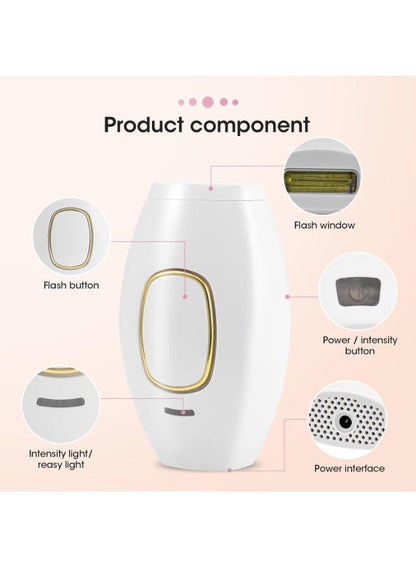 IpI Generic Laser Hair Removal Device for Women,Painless Permanent Full Body